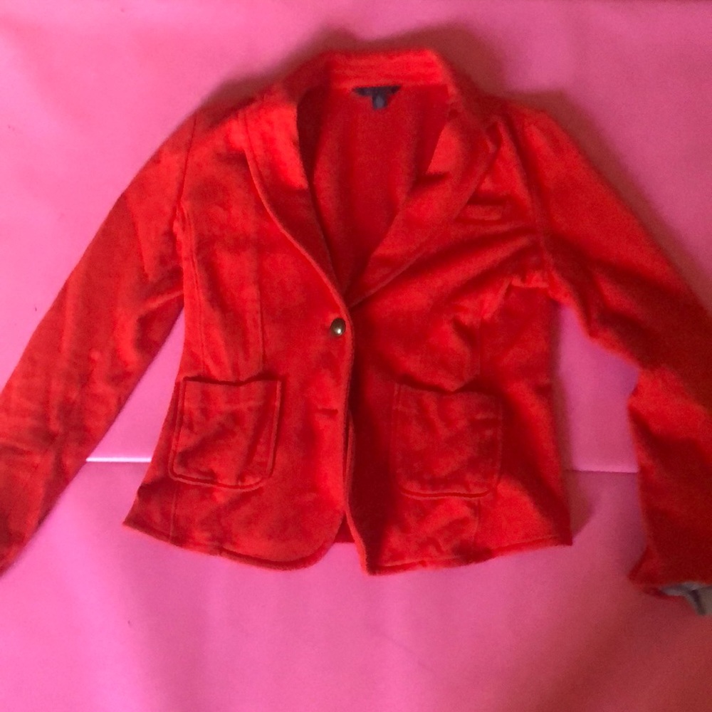 Red Tommy Hilfiger Blazer